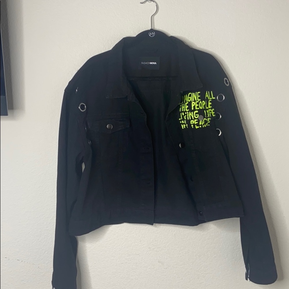 Fashion Nova Curve denim jacket 🧥